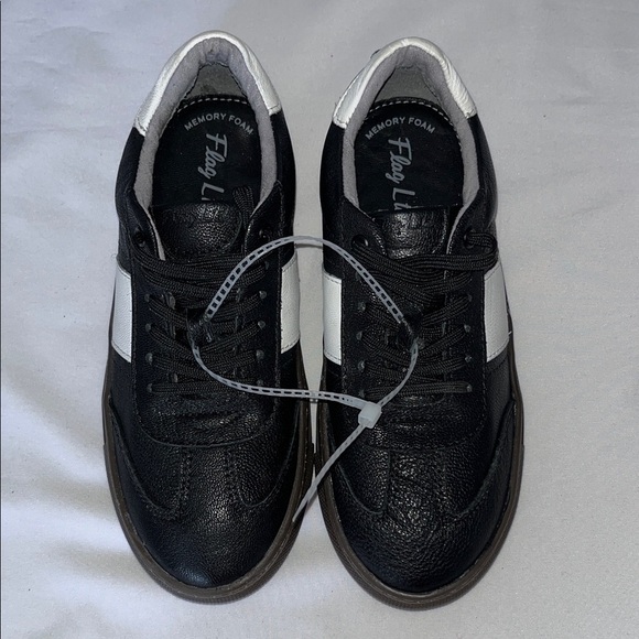 Flag Ltd Other - Flag Ltd Stylish Black and White Kids Sneakers